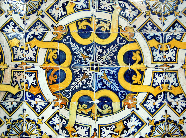 Una muestra de las maravillas en azulejos que posee Portugal. Aquí, en el Convento de Santa Clara de Madeira.