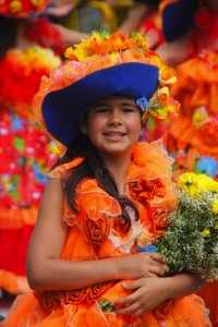 La "Fiesta de la Flor de Madeira es una de las fiestas más bellas del archipiélago.